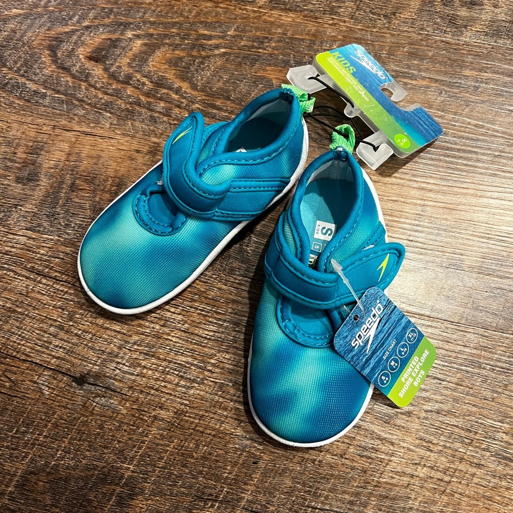 Speedo Boy’s 5-6 Printed Shore Explorer Water Shoes
